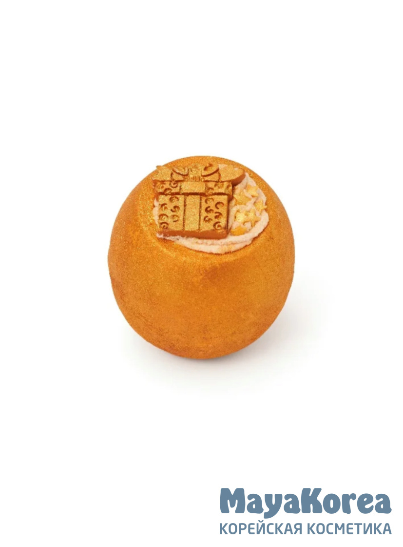 Бомбочка для ванны «Золотой подарок» вес 250 г.