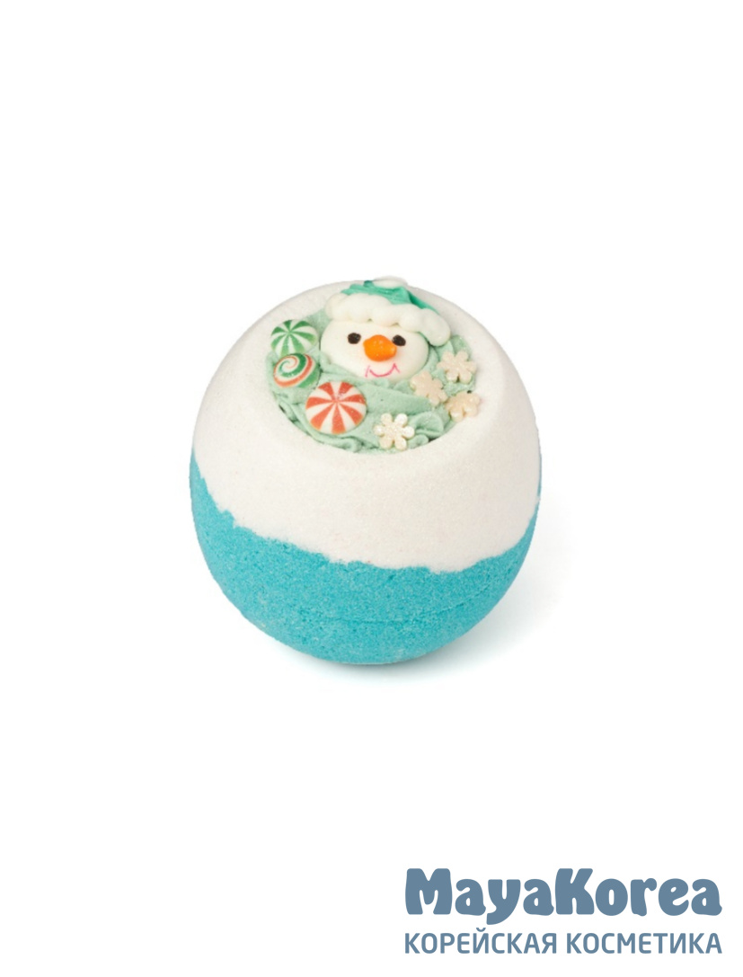 Бомбочка для ванны «Холодный леденец» вес 250 г.