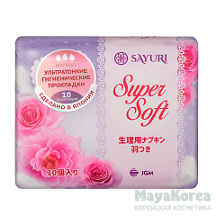 Гигиенические прокладки Super Soft ультратонкие, супер, 24 см, 9 шт/упак.