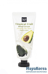 Крем для рук "Тропические фрукты" с авокадо и маслом ши, 50мл, FarmStay FarmStay Tropical Fruit Hand Cream Avocado & Shea Butter, 50ml