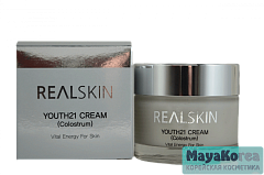 [REALSKIN] Крем для лица  Youth 21 Cream (Colostrum), 50 гр