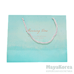 Пакет ламинированный "Рассвет", люкс, 24,5 х 9,5 х 19,5 см