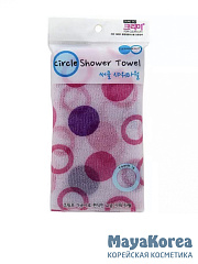 SB CLEAN&BEAUTY Мочалка (28х95) Circle Shower Towel 1шт