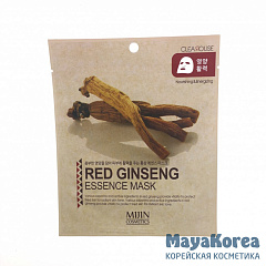 МЖ Cosmetics Маска для лица тканевая красный женьшень RED GINSENG ESSENCE MASK 25гр