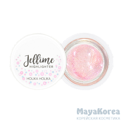 Holika Holika 19 Joyful Holika Jellime Highlighter 01 feel so candy Хайлайтер-зефир 19 Joyful Holika Jellime Highlighter 01 feel so candy, тон 01, розовый