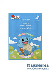 JMSOLUTION Тканевая маска увалажняющая со скваланом DECO PICK SQUALANE MASK (30 мл)