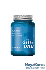 Увлажняющая сыворотка с гиалуроновой кислотой и ниацинамидом, 250мл, L.Sanic Niacinamide & Hyaluronic Acid All-in-one Ampoule, 250ml