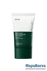 Крем солнцезащитный успокаивающий с экстрактом хауттюйнии ANUA Heartleaf Silky Moisture Sun Cream 50ml