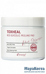 [ESTHETIC HOUSE] Пилинг-подушечки МИНДАЛЬНЫЕ Toxheal
Red Glyucolic Peeling Pad, 100 мл (100 шт)