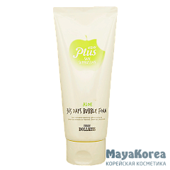 БХ Пенка для умывания Urban Plus 365 Days Bubble Foam [ALOE] 180гр