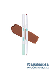 DEARMAY Подводка для губ 2 в 1 Plumpy Lip Liner P04 Brick Wood (0,36 гр) (Терракотовый)