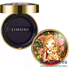 LIMONI Тональный флюид кушон All Stay Cover Cushion SPF 35 / PA++ Jungle Princess 01 Light
