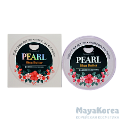 [KOELF] Набор патчей д/век гидрогел. ЖЕМЧУГ/МАСЛО ШИ Shea Butter Hydrogel Eye Patch, 60 шт