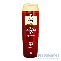 Шампунь с маслом Камелии и корня Женьшеня RYO Hambit Damage Care Shampoo(180 мл)