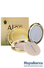 Enough CQ10 Пудра для лица с коэнзим Q10 и алоэ со сменным блоком Coenzyme Q10 Aloe silky sun Twowaycake #13 (include. Refill)