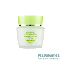 [3W CLINIC] АЛОЭ/Крем для лица Aloe Full Water Activating, 50 гр