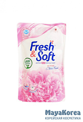 Lion Гель для стирки белья «сладкий поцелуй» - Fresh&soft, 400мл