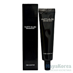 [WITHME] Маска для лица ОЧИЩАЮЩАЯ Awesome Black Pore Clear Pack, 30 гр