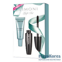LIMONI Набор gift set (тушь "Mascara Nero"  +  Ультраувл. крем для век с гиалуроновой кислотой)