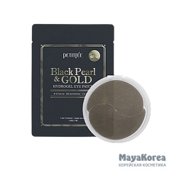 Petitfee Патчи для глаз гидрогелевые «жемчуг/золото» - Black pearl & gold hydrogel eye patch, 2шт