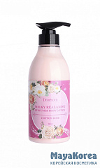 ДП BODY Лосьон-молочко для тела с ароматом розы DEOPROCE MILKY RELAXING BODY LOTION COTTON ROSE 500ml