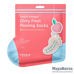 FRUDIA Маска-носочки для педикюра с ароматом персика (40г) Frudia My Orchard Peach Foot Peeling Mask