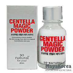 SONATURAL CENTELLA MAGIC POWDER 18g Точечное средство против несовершенств кожи лица 18г