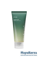 Маска глиняная для очищения пор с хауттюйнией  ANUA Heartleaf Pore Clay Pack 100ml