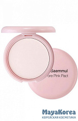 СМ Perfect Pore Пудра розовая с каламином для проблемной кожи Saemmul Perfect Pore Pink Pact 11гр