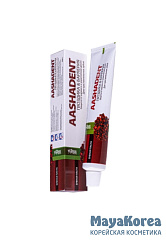 [AASHA HERBALS] Зубная паста ГВОЗДИКА-БАРЛЕРИЯ защита от кариеса, 100 г