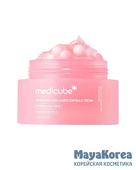 Крем капсульный увлажняющий Medicube PDRN Pink Collagen Capsule Cream