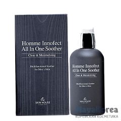 The Skin House Homme Innofect All In One Soother, 130ml Многофункциональное средство для ухода за мужской кожей, 130мл, The Skin House