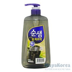 Ср-во д/м посуды СУНСЭМ Бамбуковый уголь /бутылка/ 12шт.в кор.