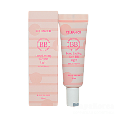 CELRANICO Long Lasting Soft Bb Light SPF30/PA+++, 20ml Стойкий ВВ крем с эффектом сияния, натуральный оттенок, SPF30/PA+++, 20ml, CELRANICO