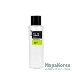 Тонер отшелушивающий с зеленым чаем и BHA-кислотами, 150мл, COXIR