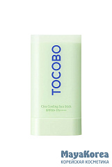 Tocobo Стик солнцезащитный с экстрактом центеллы - Cica cooling sun stick SPF50+ PA++++, 18г