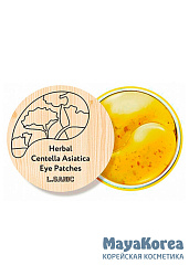Патчи с центеллой L.Sanic Herbal Centella Asiatica Hydrogel Eye Patches, 60pcs