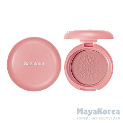 СМ Румяна стойкие мерцающие 04 Saemmul Smile Bebe Blusher 04 Bling Peach(N) 6гр