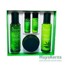 ENOUGH BONIBELLE No.6 GREEN TEA MOISTURE CONTROLНабор для лица с зеленым чаем 3set (150ml+150ml+80g)