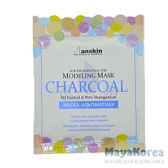 АН Original Маска альгинатная для кожи с расшир.пор. (саше) 25гр Charcoal Modeling Mask / Refill 25гр