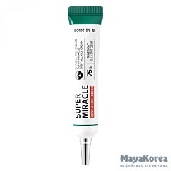 SOME BY MI AHA-BHA-PHA 14 DAYS SUPER MIRACLE SPOT ALL KILL CREAM Точечный крем против акне с кислотами 30мл