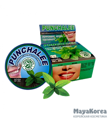 PanchaleeРастительная зубная паста Панчале с мятой 25 г (Punchalee Pepper mint Herbal Toothpaste) 25 g