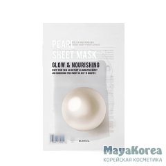 EUNYUL Purity Pearl Sheet Mask, 22ml Тканевая маска с экстрактом жемчуга, 22мл, EUNYUL
