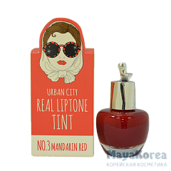 БХ Lip Тинт для губ 03 Urban City Real Liptone Tint 3.MANDARIN RED 7гр