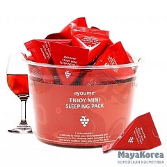 АЮМ MINI Маска для лица ночная антивозрастная Ayoume Enjoy Mini Sleeping Pack  (*3гр)