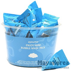 АЮМ MINI Маска для лица пузырьковая Ayoume Enjoy Mini Bubble Mask Pack (*3гр)