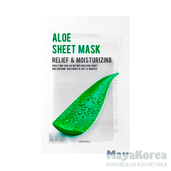 EUNYUL Purity Aloe Sheet Mask, 22ml Тканевая маска с экстрактом алоэ, 22мл, EUNYUL