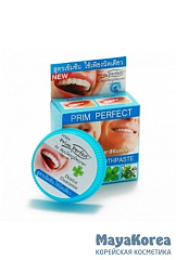 [PRIM PERFECT] Зубная паста ОТБЕЛИВАЮЩАЯ травяная Prim Perfect Plus, 25 гр
