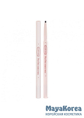 DEARMAY Карандаш для бровей со встроенной щеточкой The Chic Eyebrow Pencil 01 Ash Gray (0,18 гр) (Пепельно-серый)