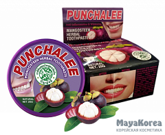  Растительная зубная паста Панчале с мангостином 25 г / Punchalee Mangosteen Herbal Toothpaste 25 g